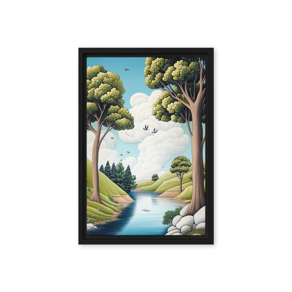 Serene Waterway | Art Print