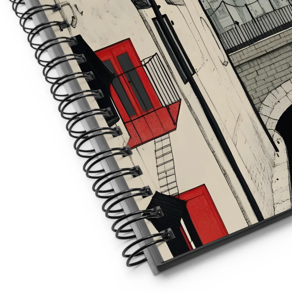Red Door Alley 
 Spiral Notebook | 140 pages