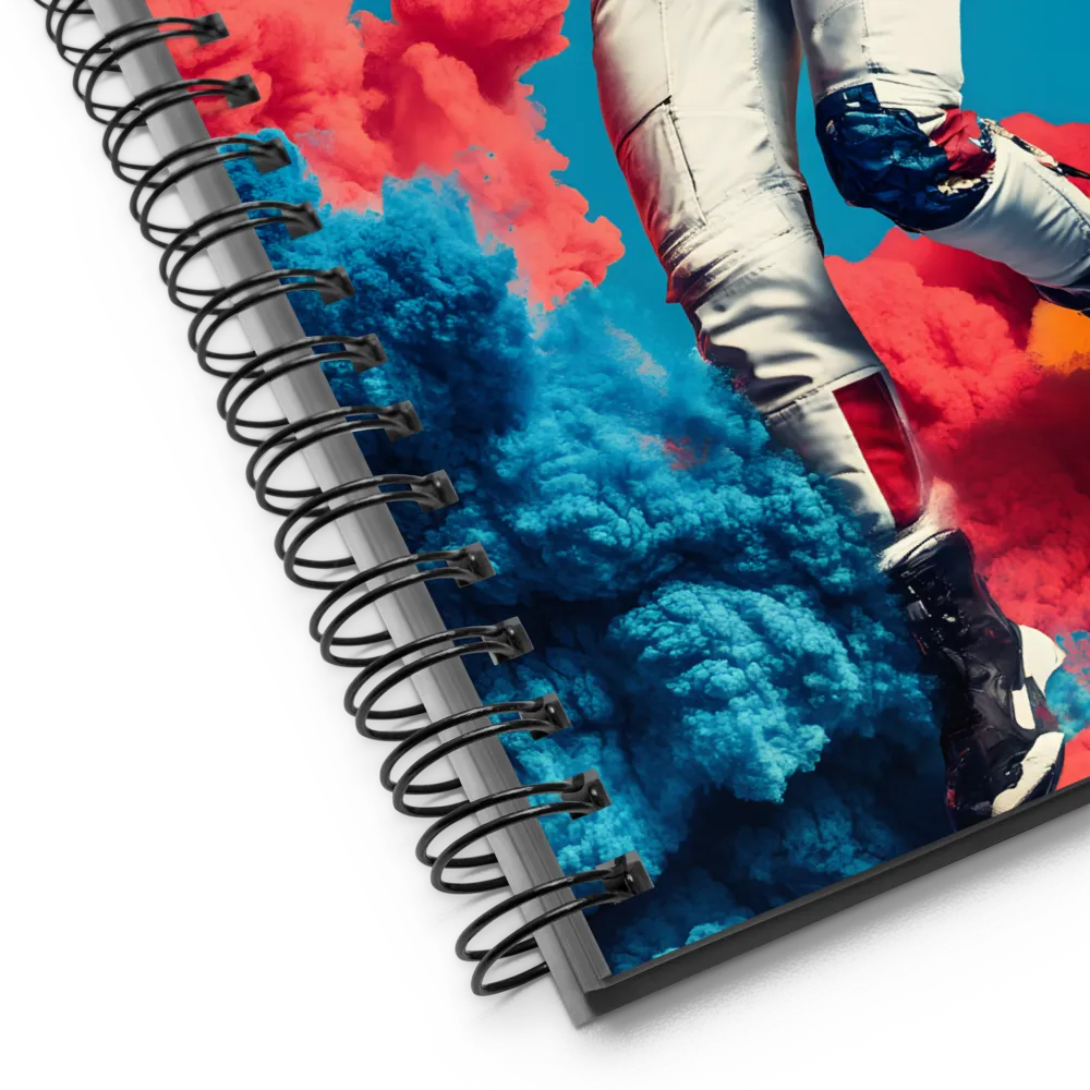Cosmic Burst 
 Spiral Notebook | 140 pages
