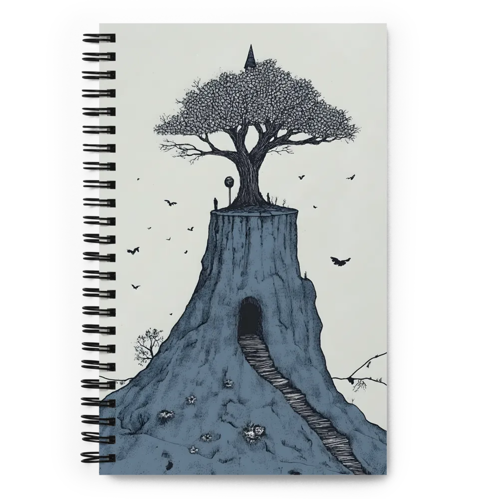The Rooted Mountain 
 Spiral Notebook | 140 pages
