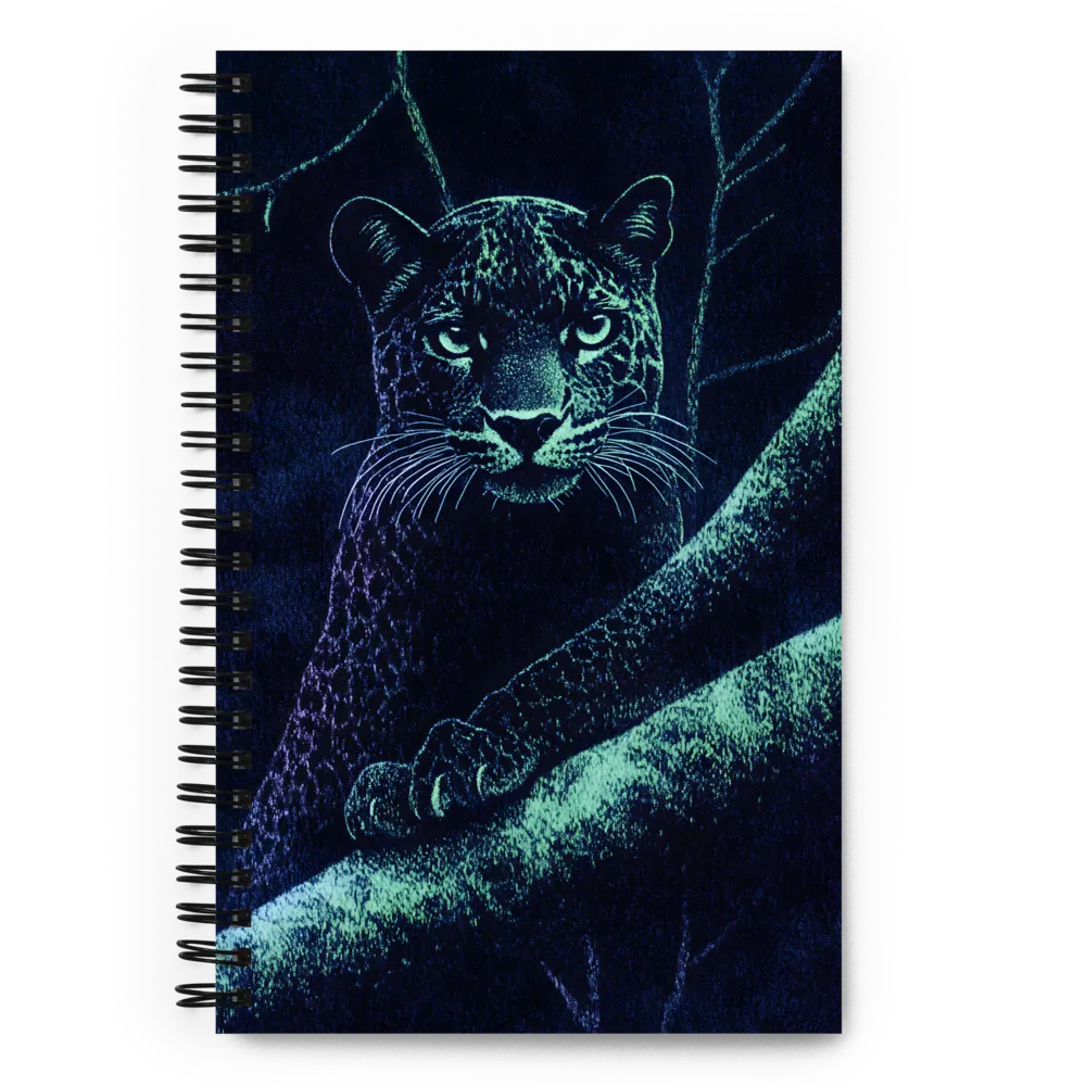 Neon Jungle Predator 
 Spiral Notebook | 140 pages