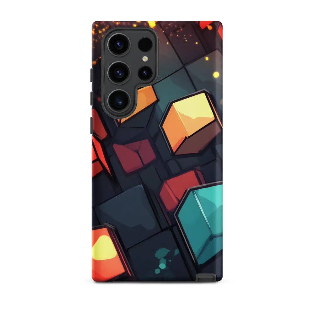 Abstract Geometric Digital Art | Phone Case