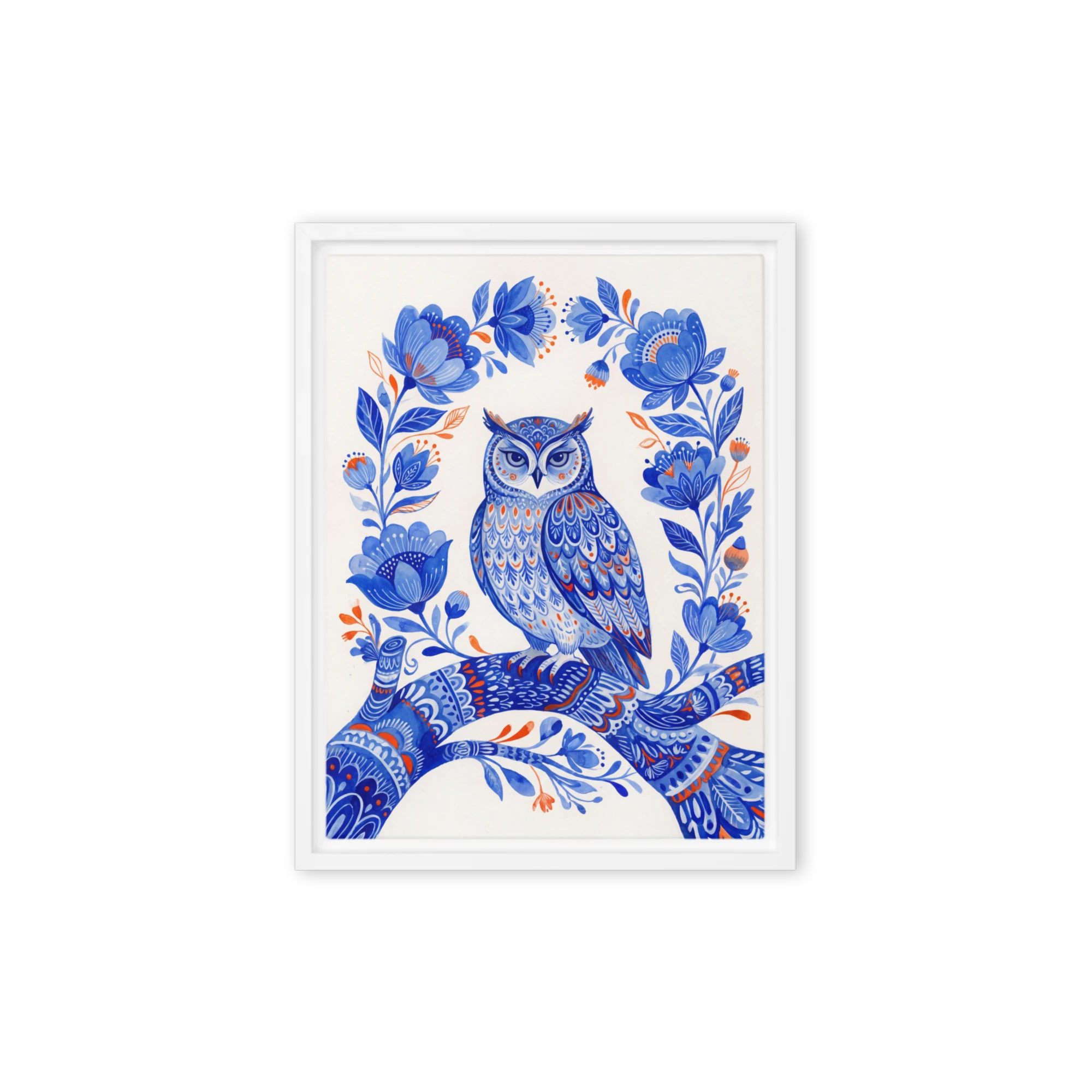Folk Art Owl