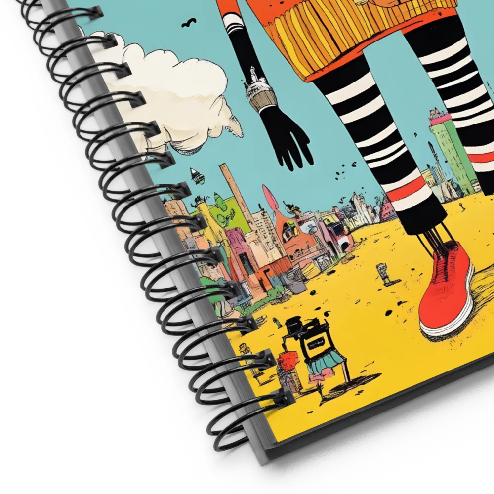 The Urban Colossus 
 Spiral Notebook | 140 pages