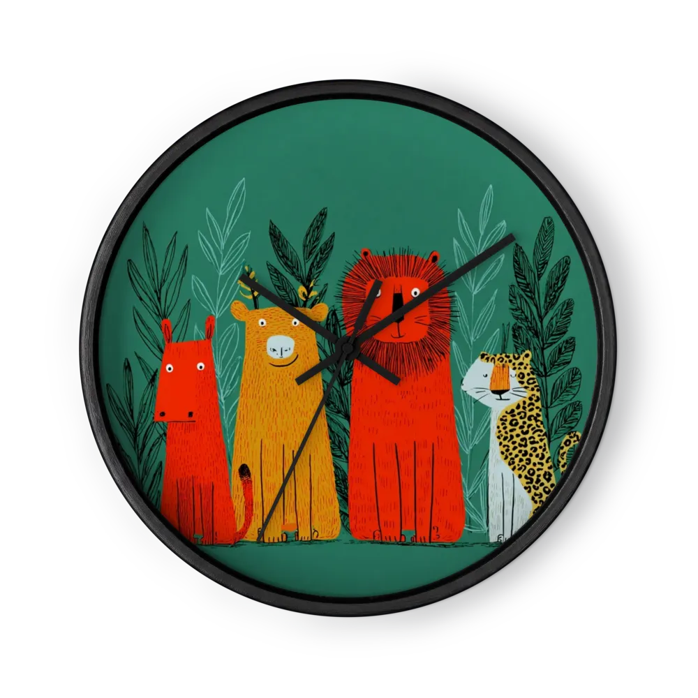 Jungle Friends | Wall Clock
