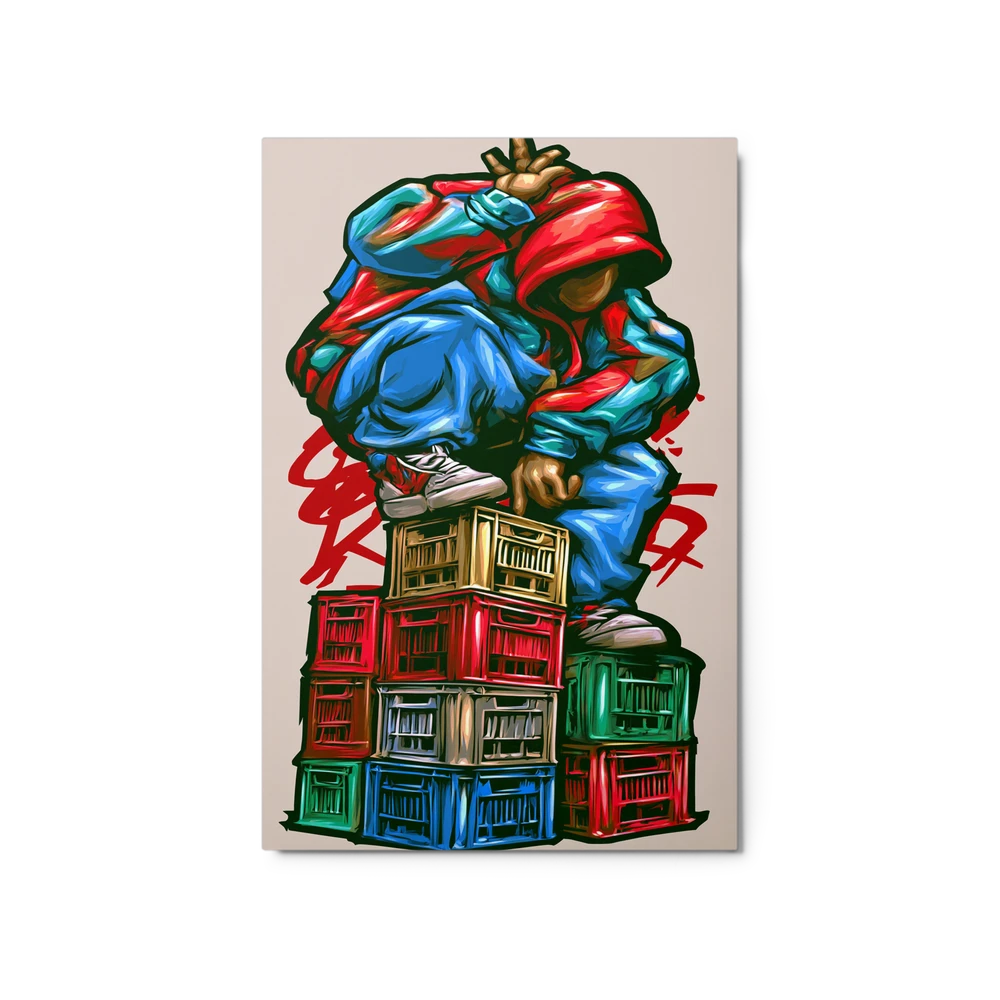 Urban Crate Stacker | Art Print