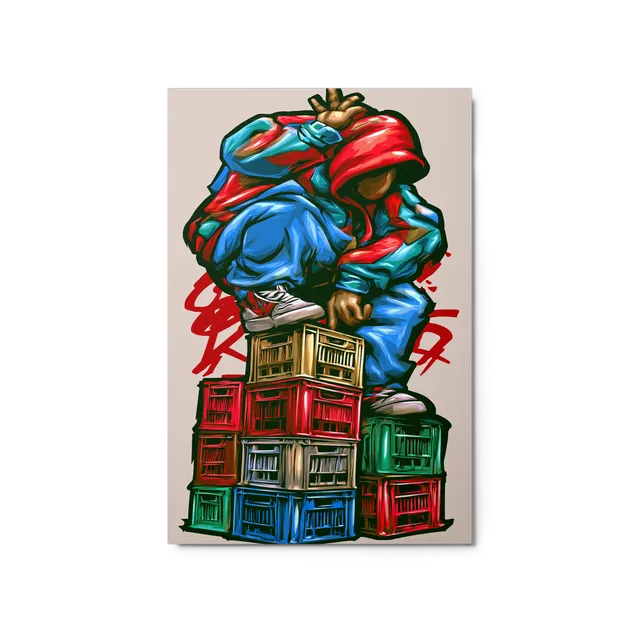 Urban Crate Stacker | Art Print