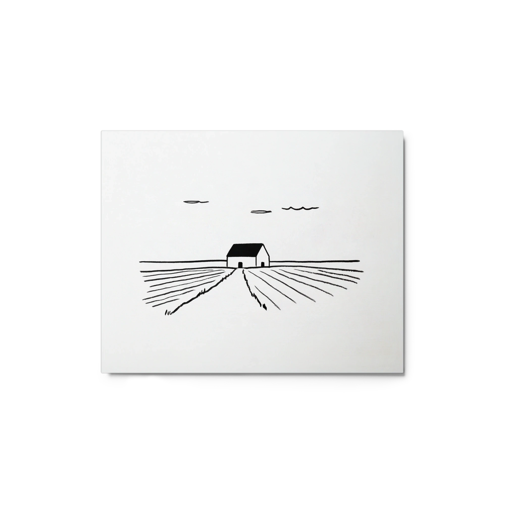 Solitary Farmhouse | Art Print