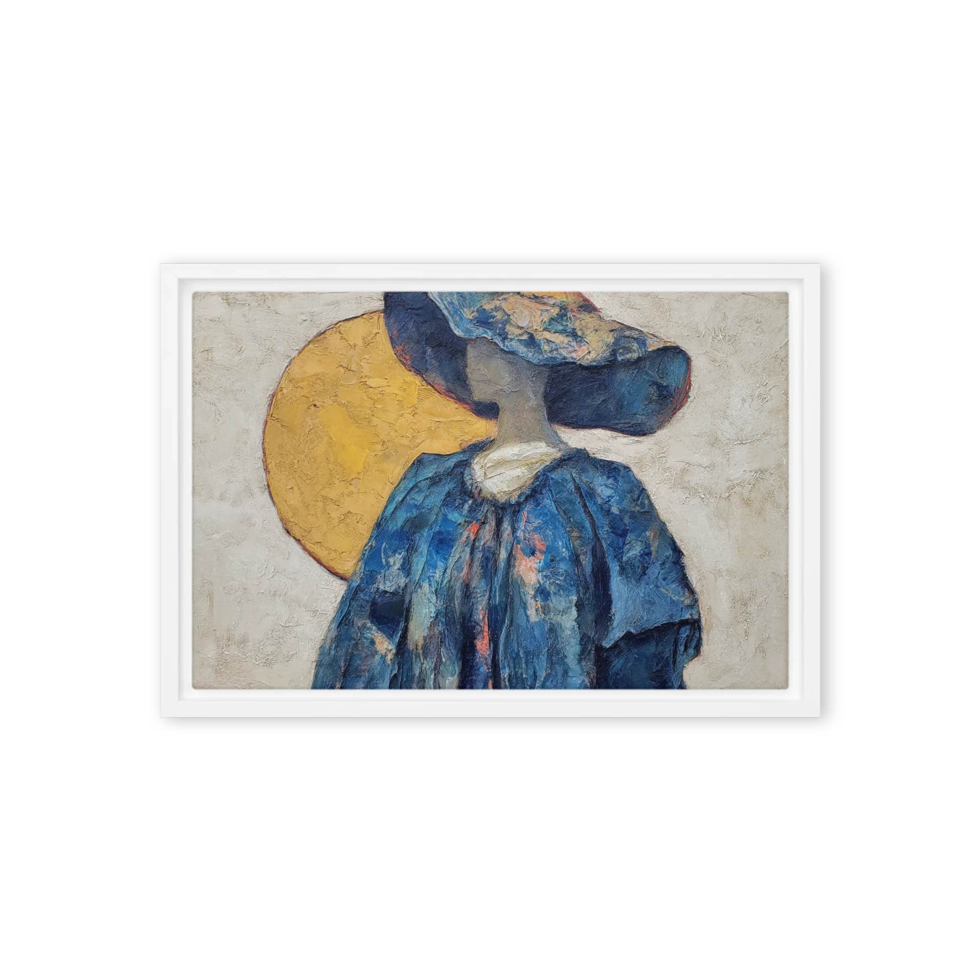 Lady under the Golden Sun | Art Print
