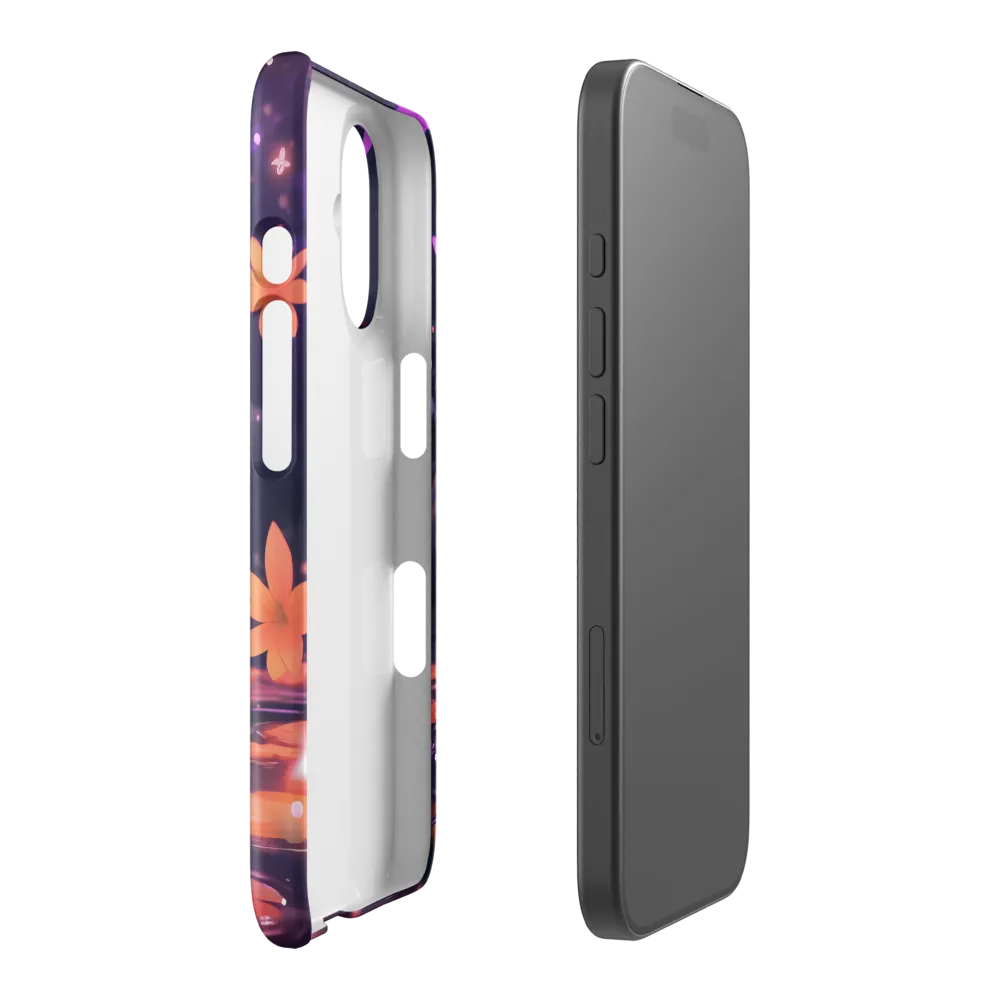 Night Lily Pond Glow 
 Samsung Galaxy S22 | Tough Case