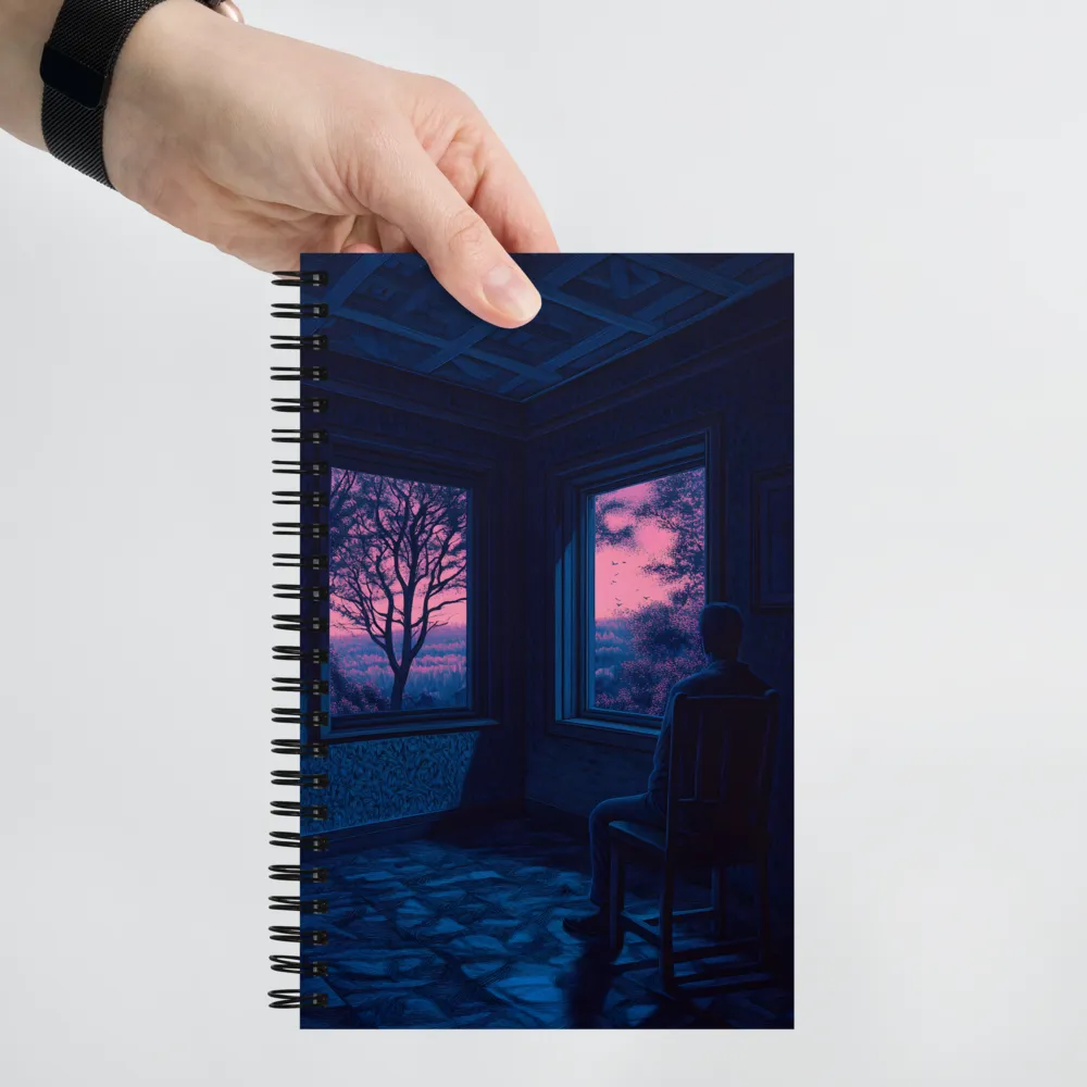 The Melancholy View 
 Spiral Notebook | 140 pages