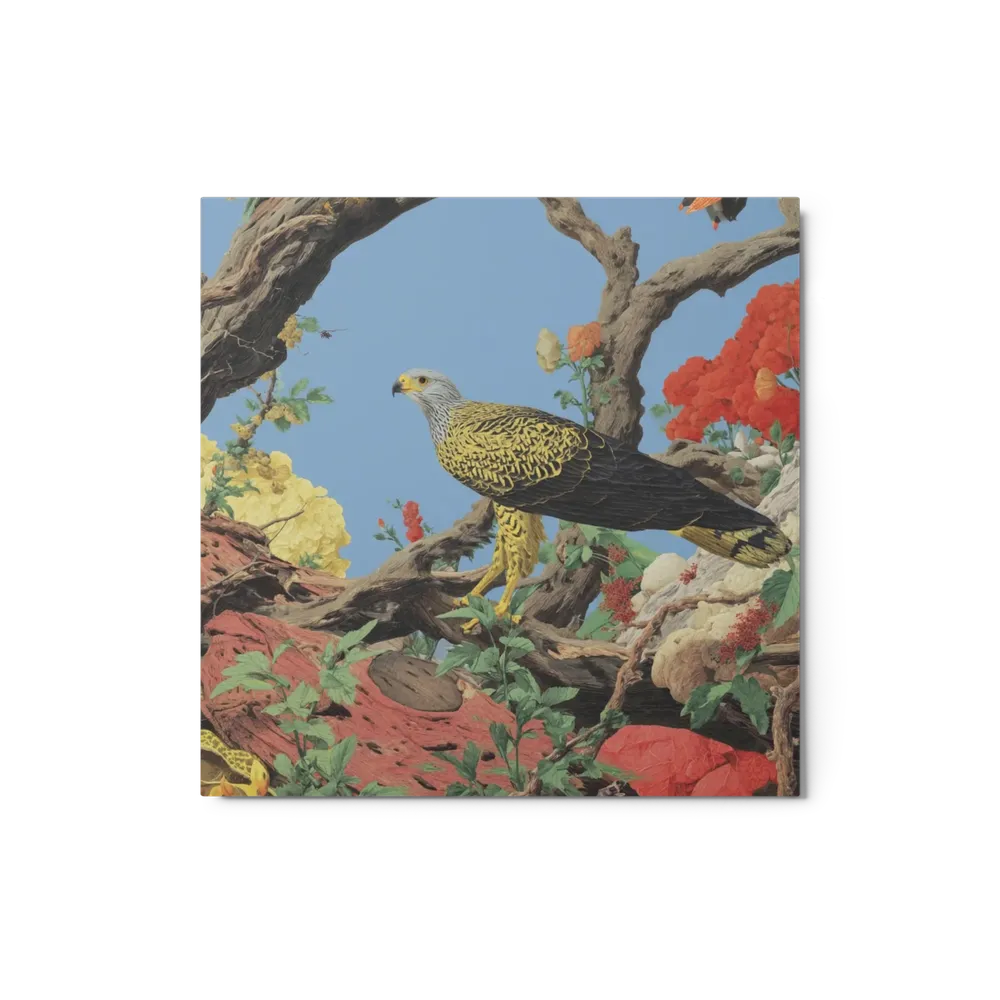 Hawk Among Blossoms | Art Print