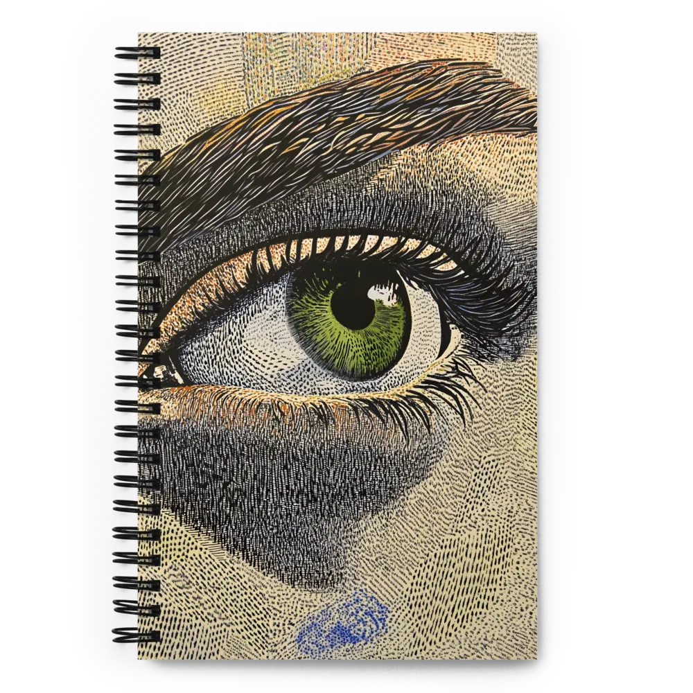 The Engraved Gaze 
 Spiral Notebook | 140 pages