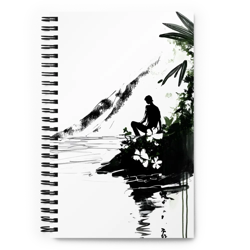 Lakeside Contemplation 
 Spiral Notebook | 140 pages