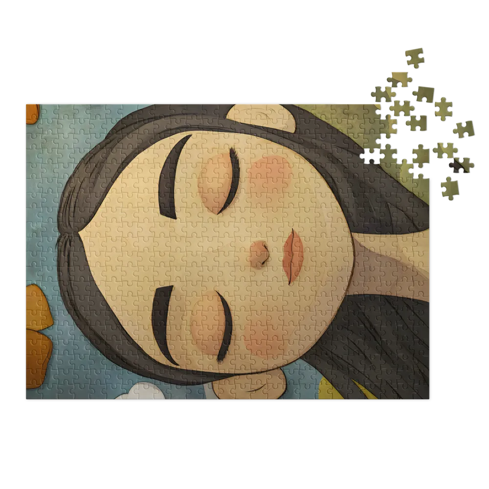 Serene Girl Portrait