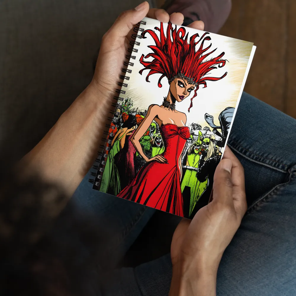 Carnival Queen's Command 
 Spiral Notebook | 140 pages
