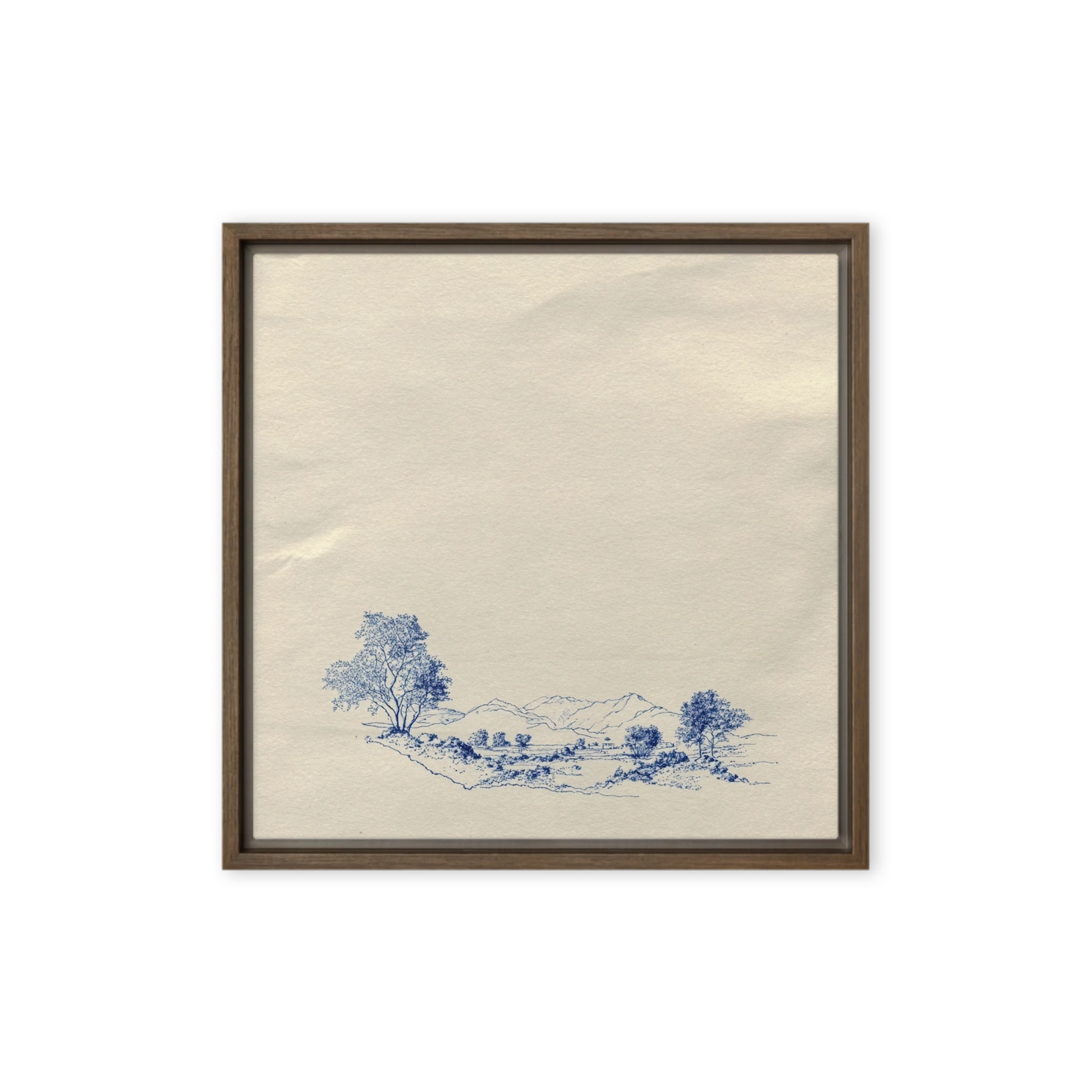 Mountain Horizon Sketch