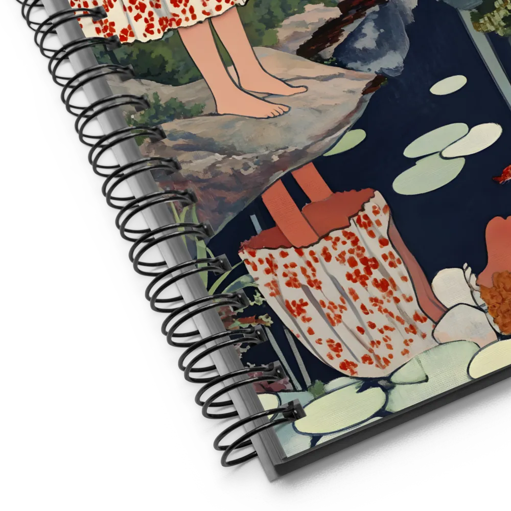 Curiosity by the Water's Edge 
 Spiral Notebook | 140 pages