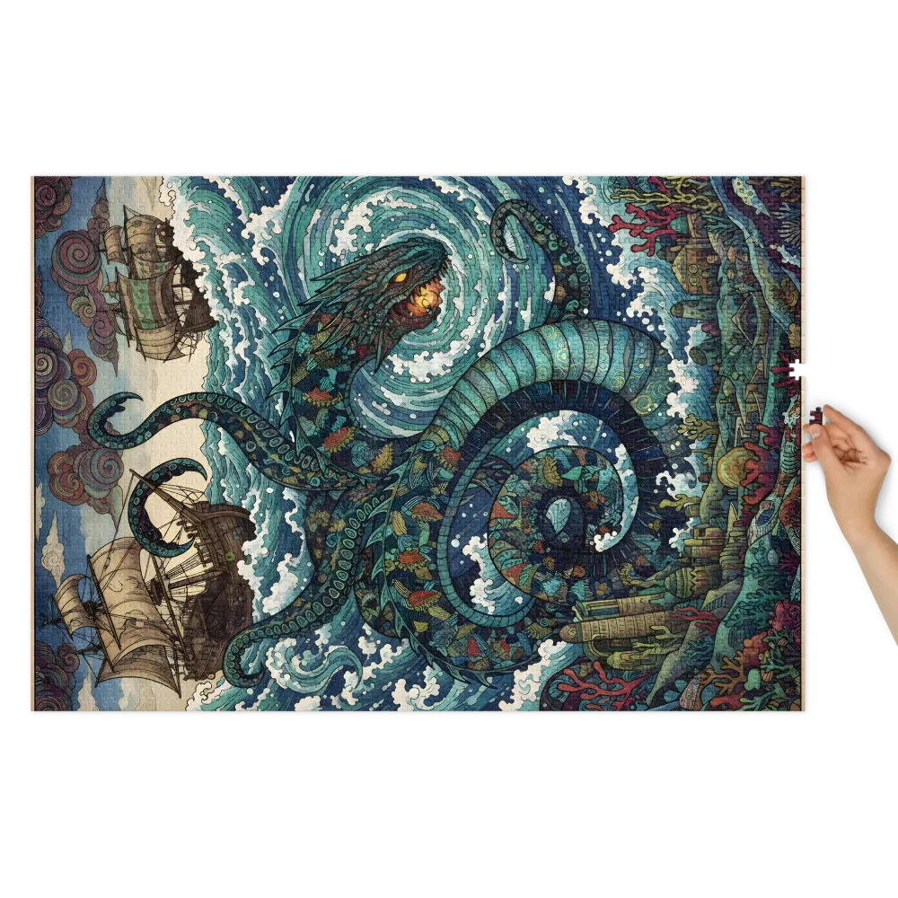 Kraken of the Deep | Jigsaw Puzzles