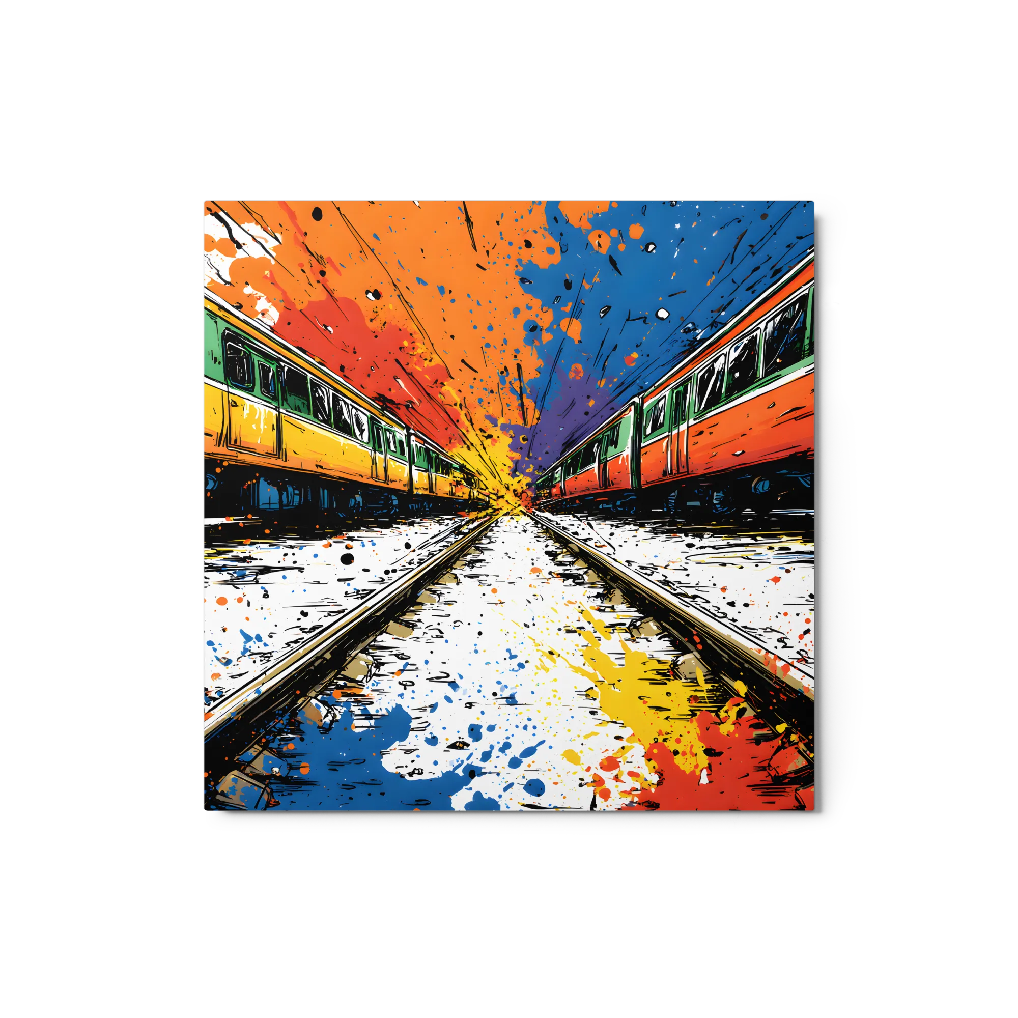 Urban Railway Canvas
