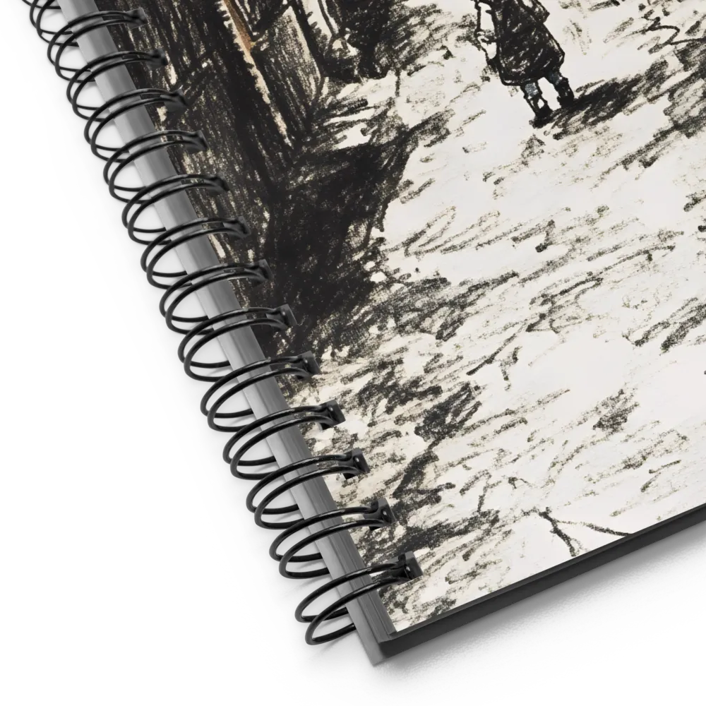 Urban Alleyway Solitude 
 Spiral Notebook | 140 pages