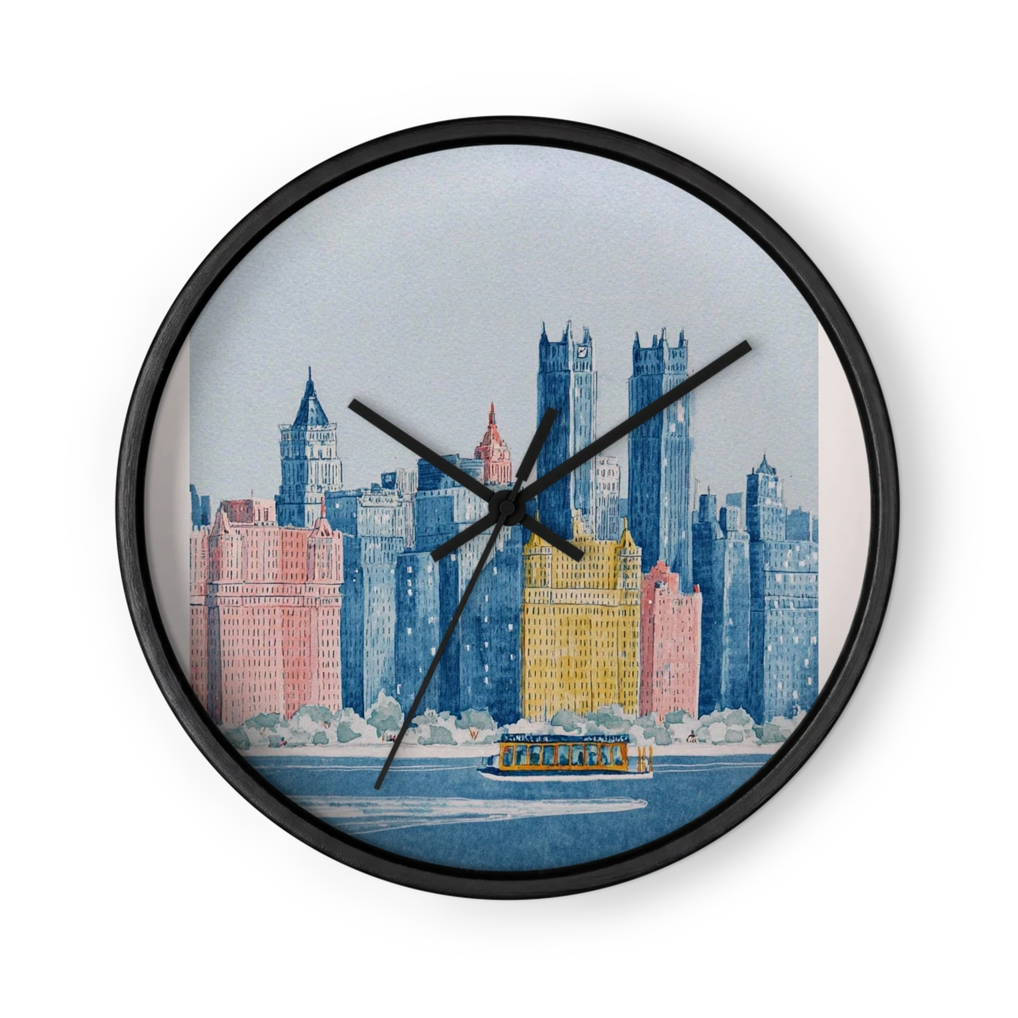 Waterfront Cityscape