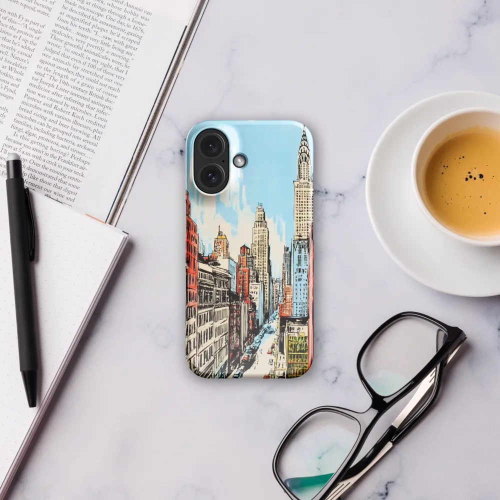 Manhattan Street View 
 iPhone 15 Pro Max | Snap Case