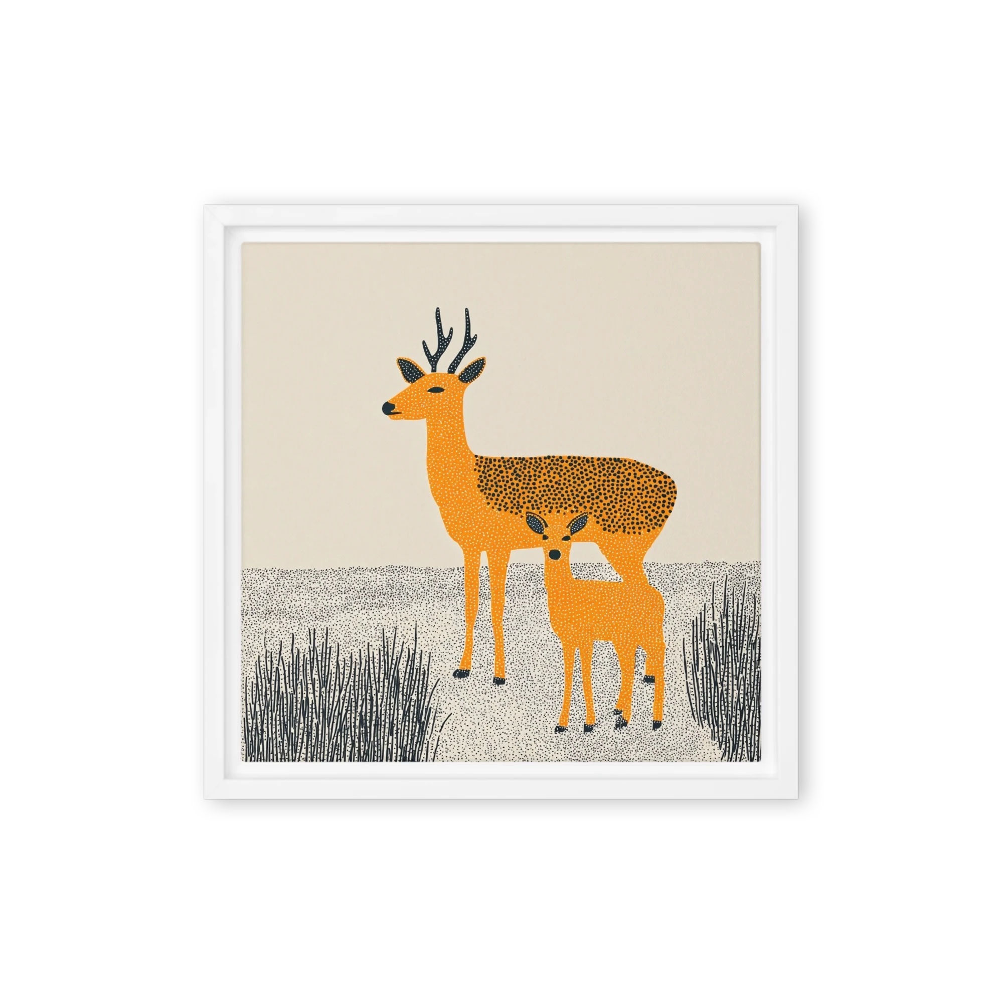 Mother and Fawn