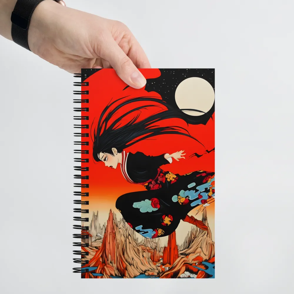 The Leaping Spirit of the Canyon 
 Spiral Notebook | 140 pages