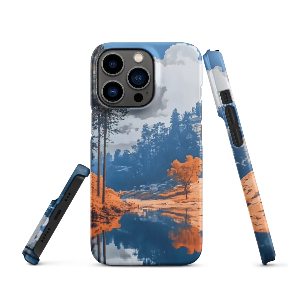Surreal Landscape with Trees and Water | Phone Case