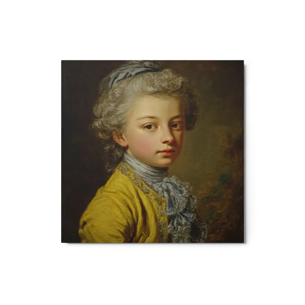 Portrait of a Boy in Yellow | Art Print