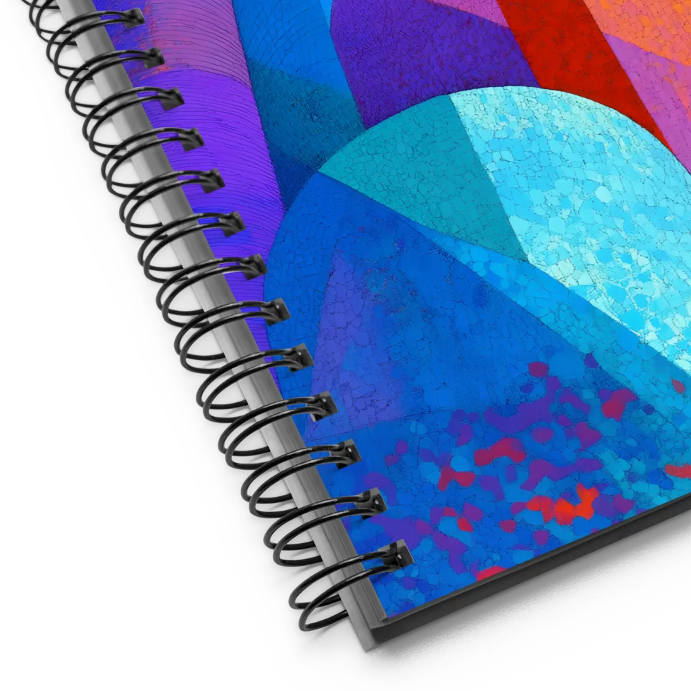 Chromatic Cityscape 
 Spiral Notebook | 140 pages