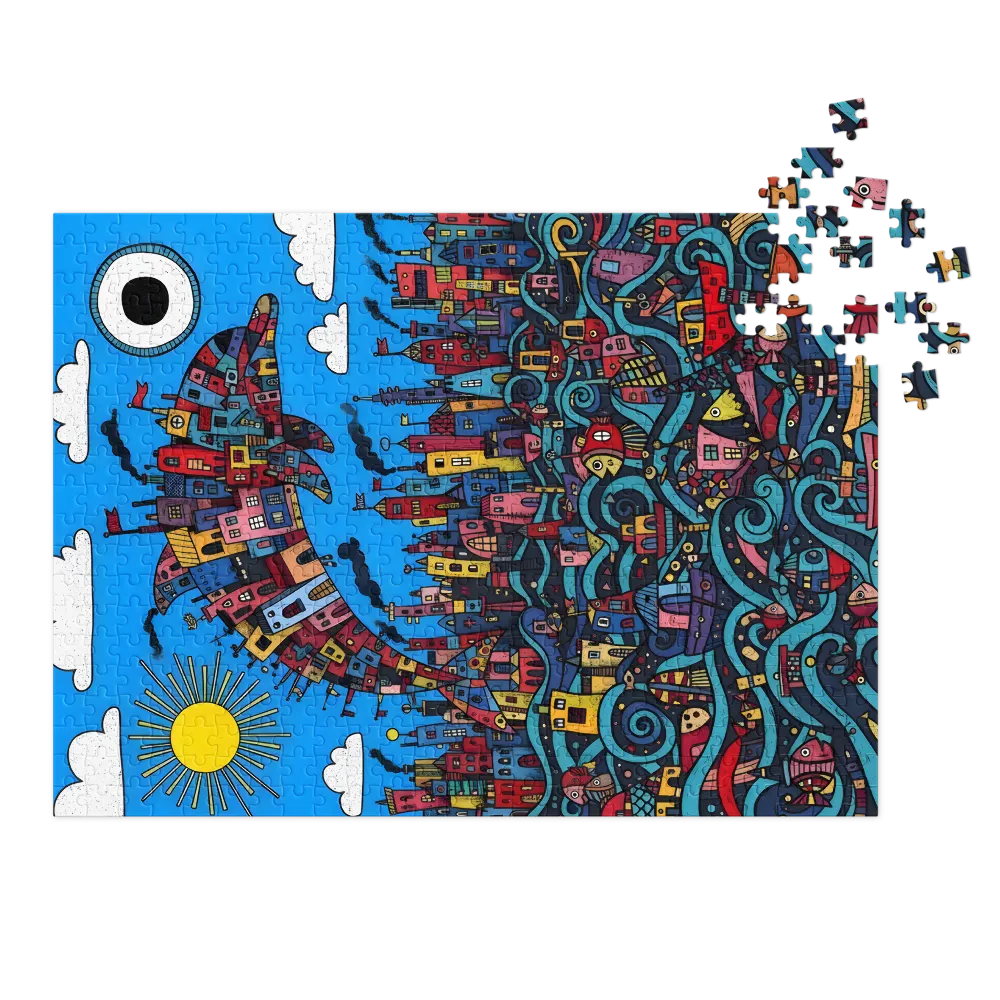 Dolphin City | Jigsaw Puzzles