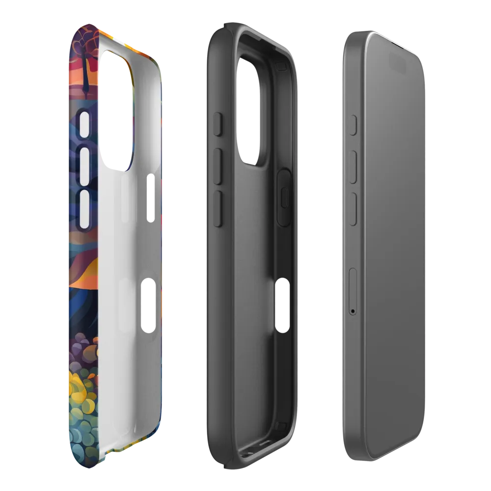 Abstract Sunset Landscape | Phone Case