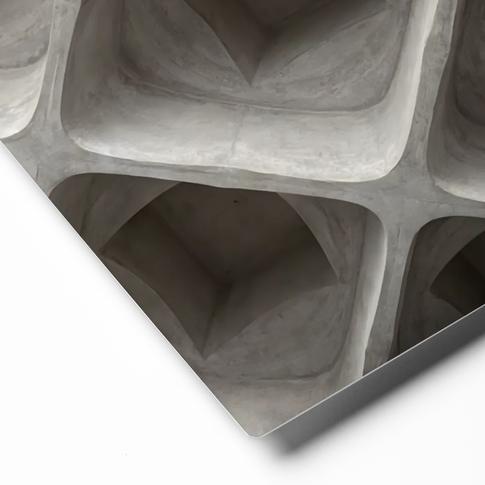 Brutalist Symmetry 
 Metal Print | 11″x 14″