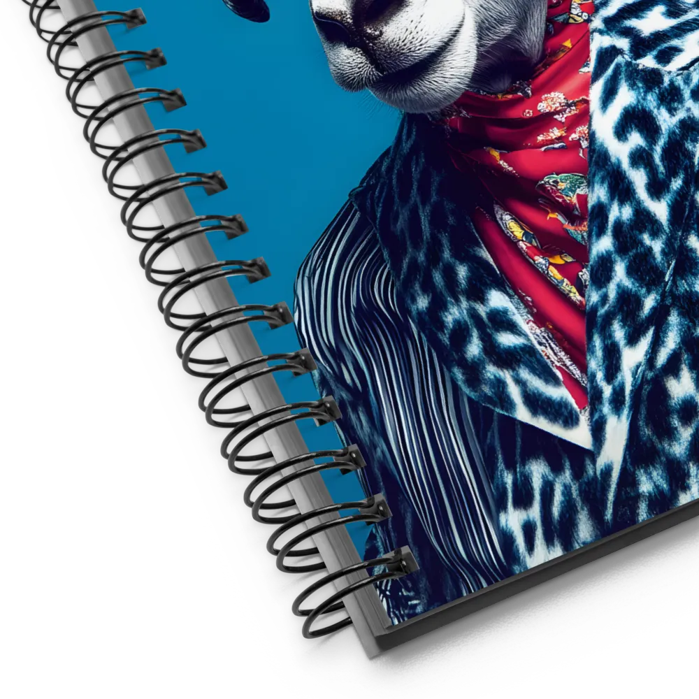 The Avant-Garde Ram 
 Spiral Notebook | 140 pages
