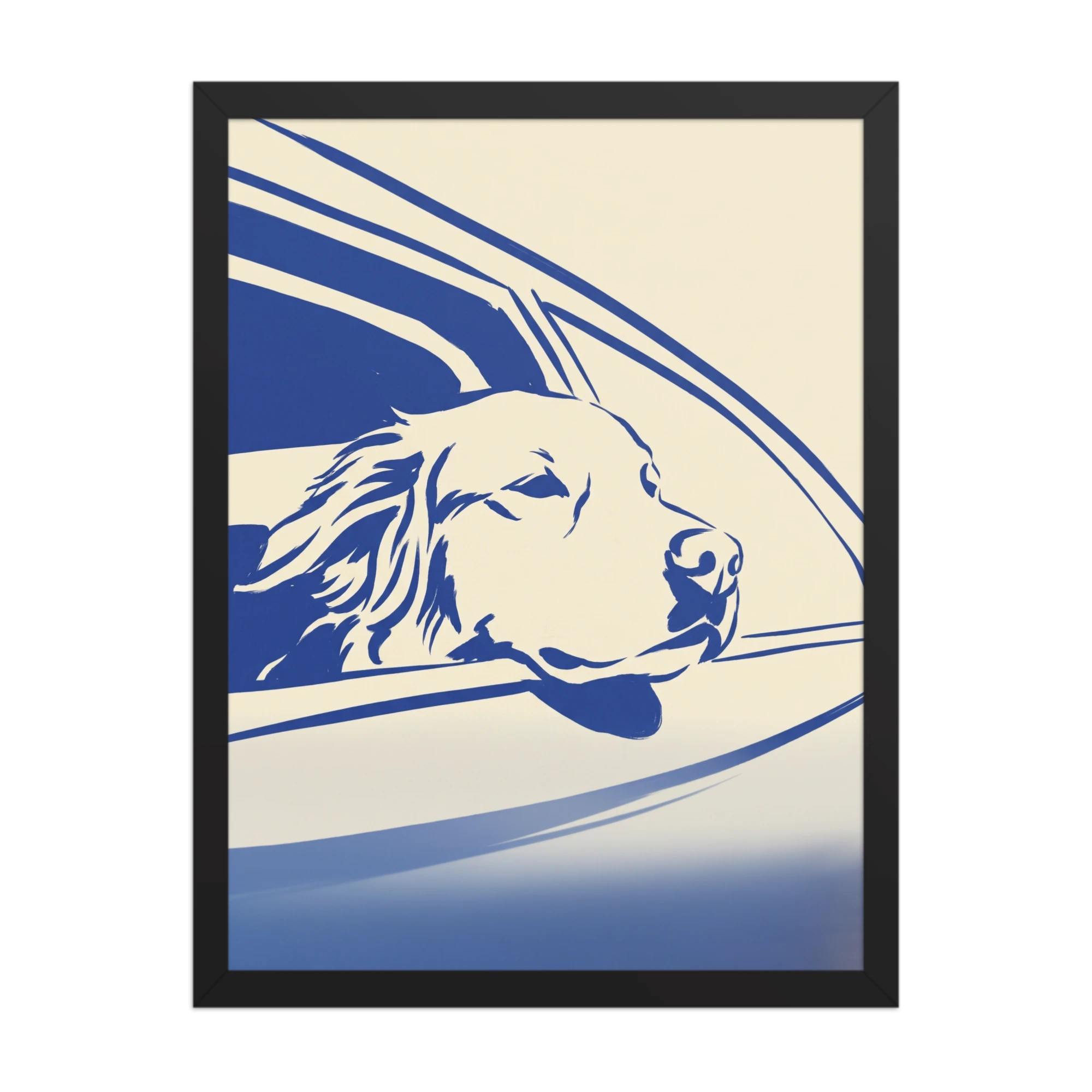 Car Window — Cobalt Line