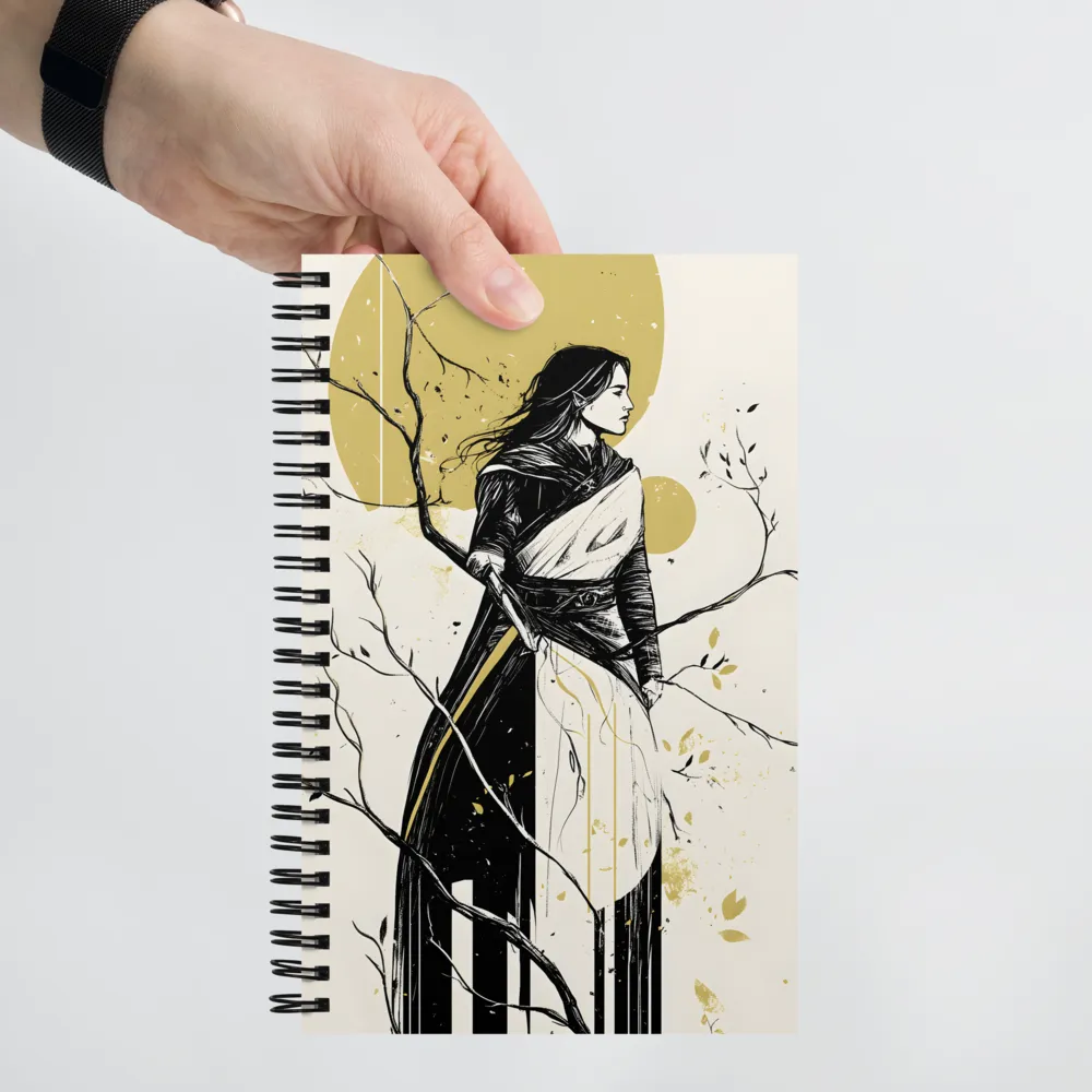 Guardian of the Golden Moons 
 Spiral Notebook | 140 pages