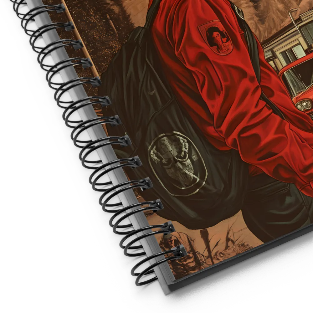 Urban Sky Watcher 
 Spiral Notebook | 140 pages