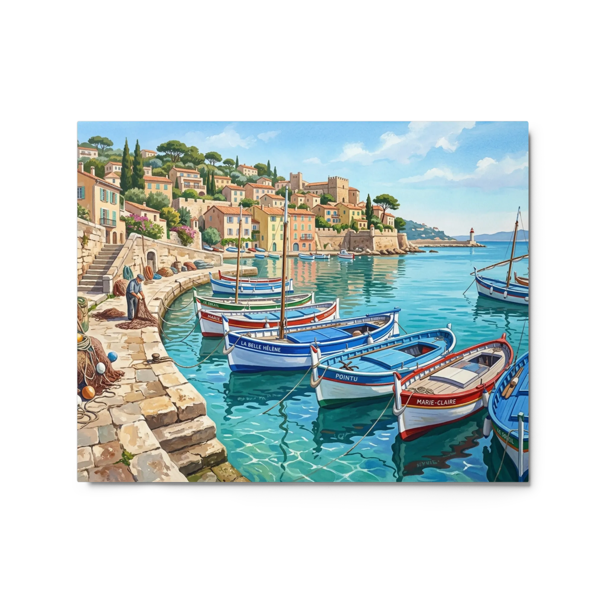 Mediterranes Hafenstädtchen
