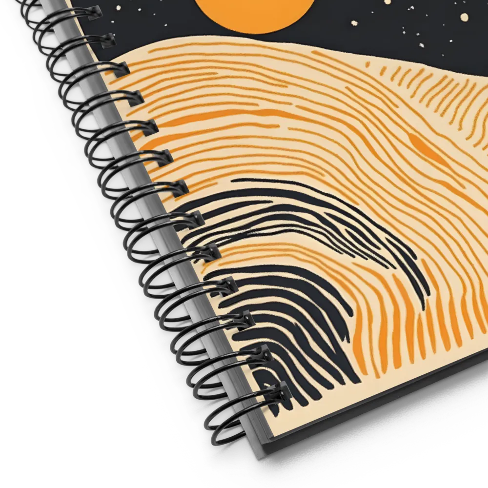 Celestial Dunes 
 Spiral Notebook | 140 pages