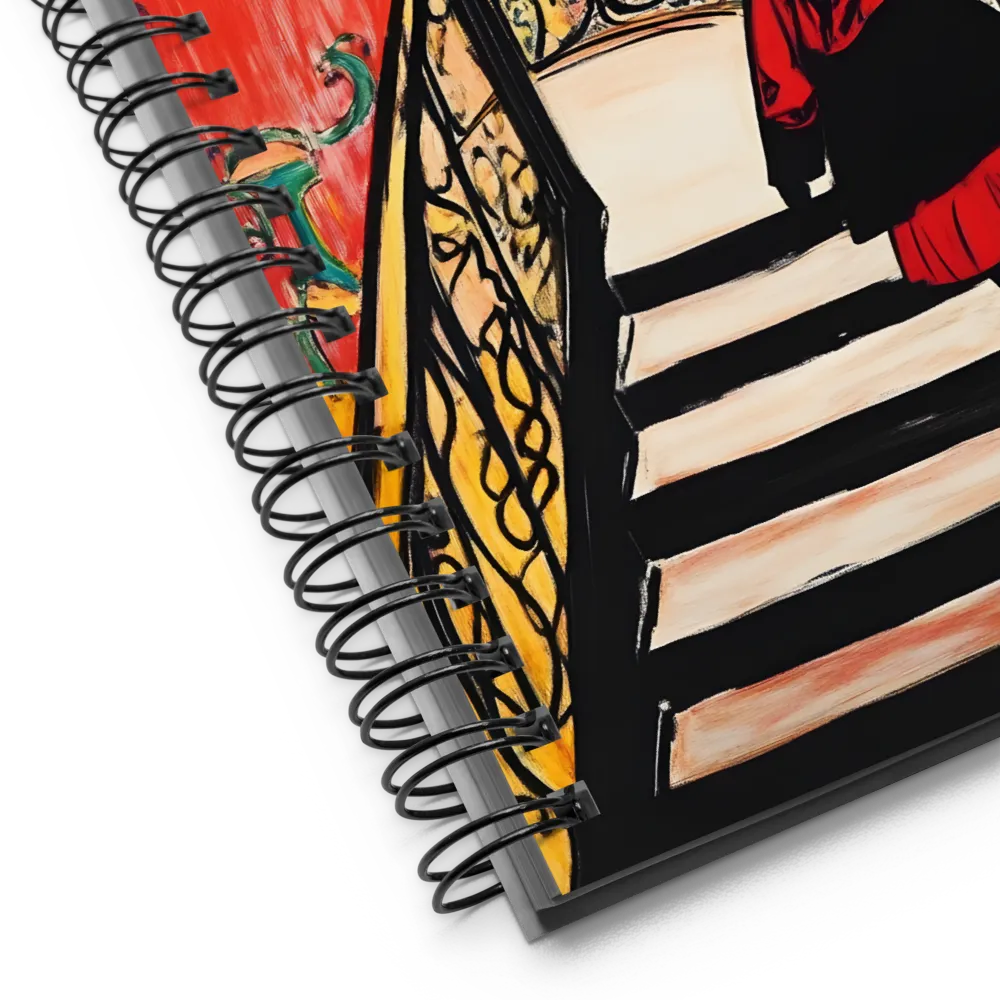 Ascension of Color 
 Spiral Notebook | 140 pages