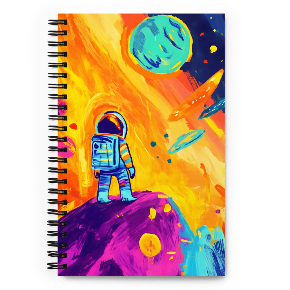 Cosmic Wanderer 
 Spiral Notebook | 140 pages