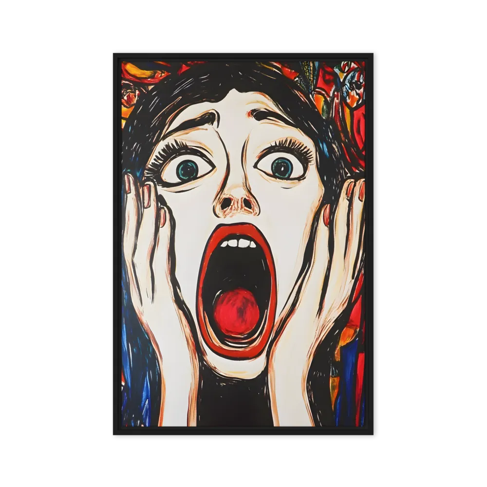 The Anguished Scream 
 Canvas | 32″x 48″