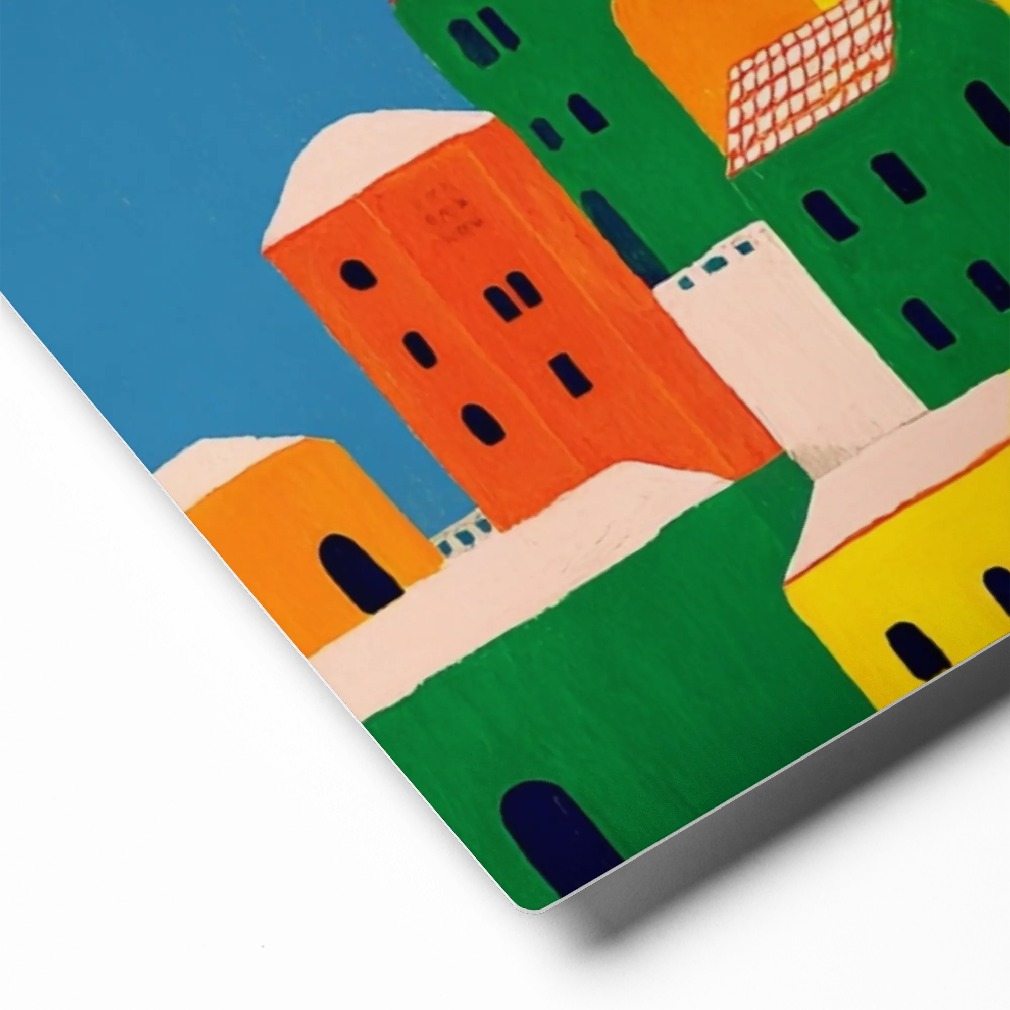 Sunlit Village | Art Print
