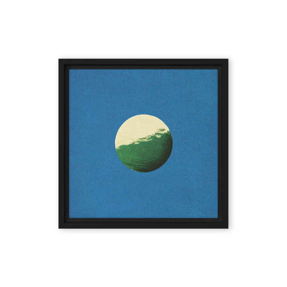 Green and Blue Horizon Sphere | Art Print