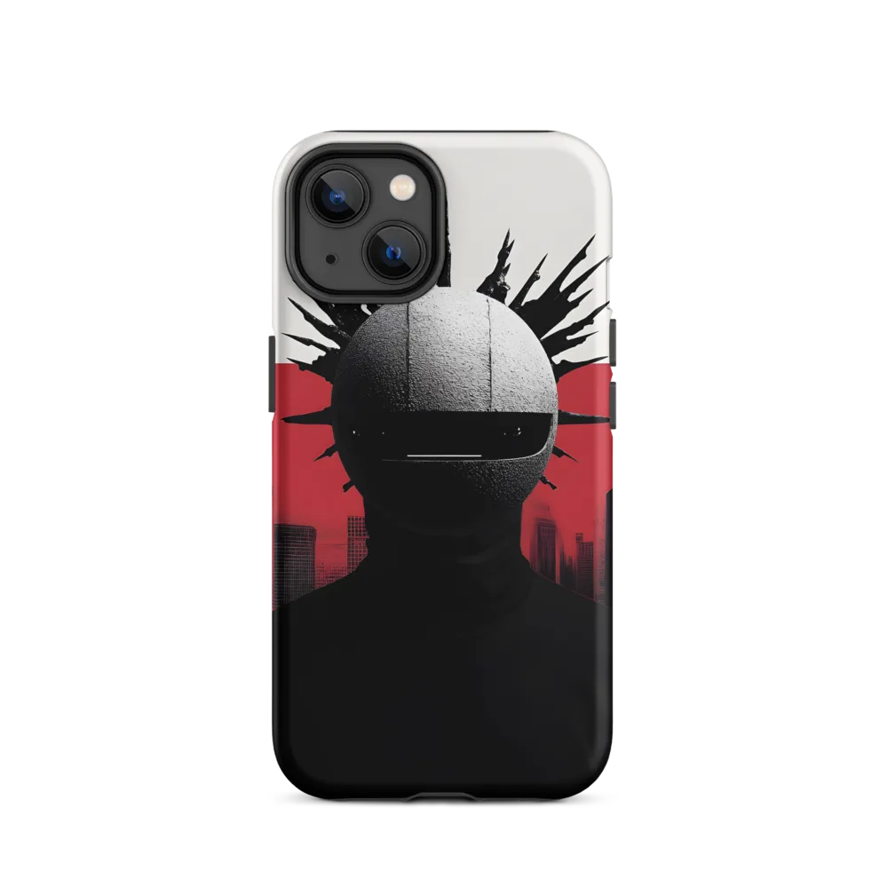 Cyberpunk Mohawk Sentinel | Phone Case