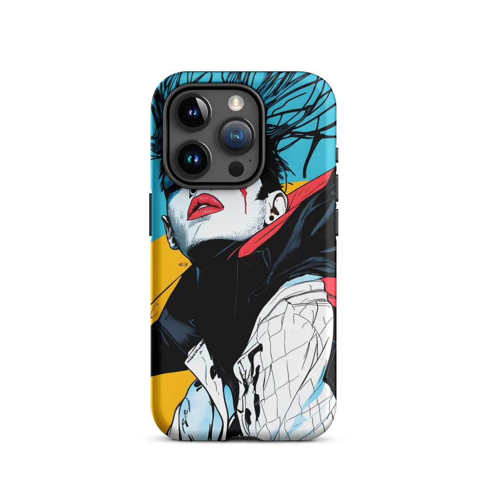 Bold Fashion Model Portrait | Phone Case