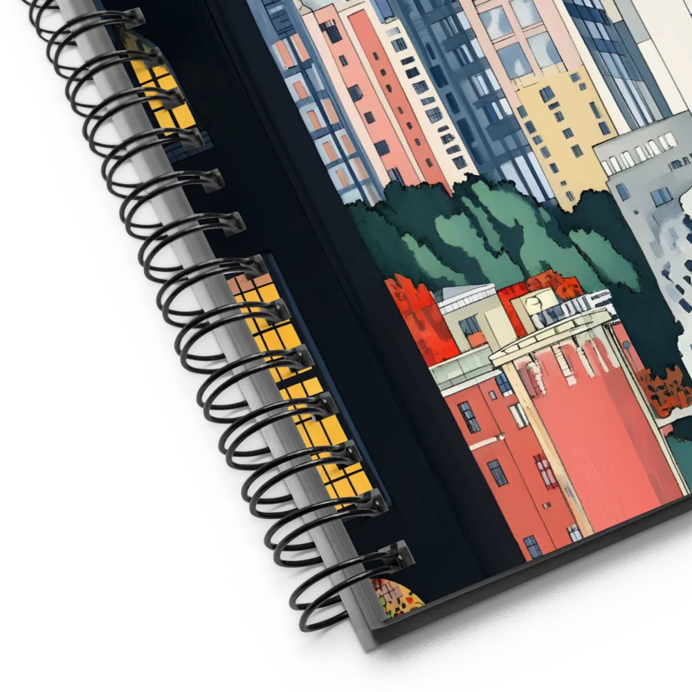 Urban Arches View 
 Spiral Notebook | 140 pages