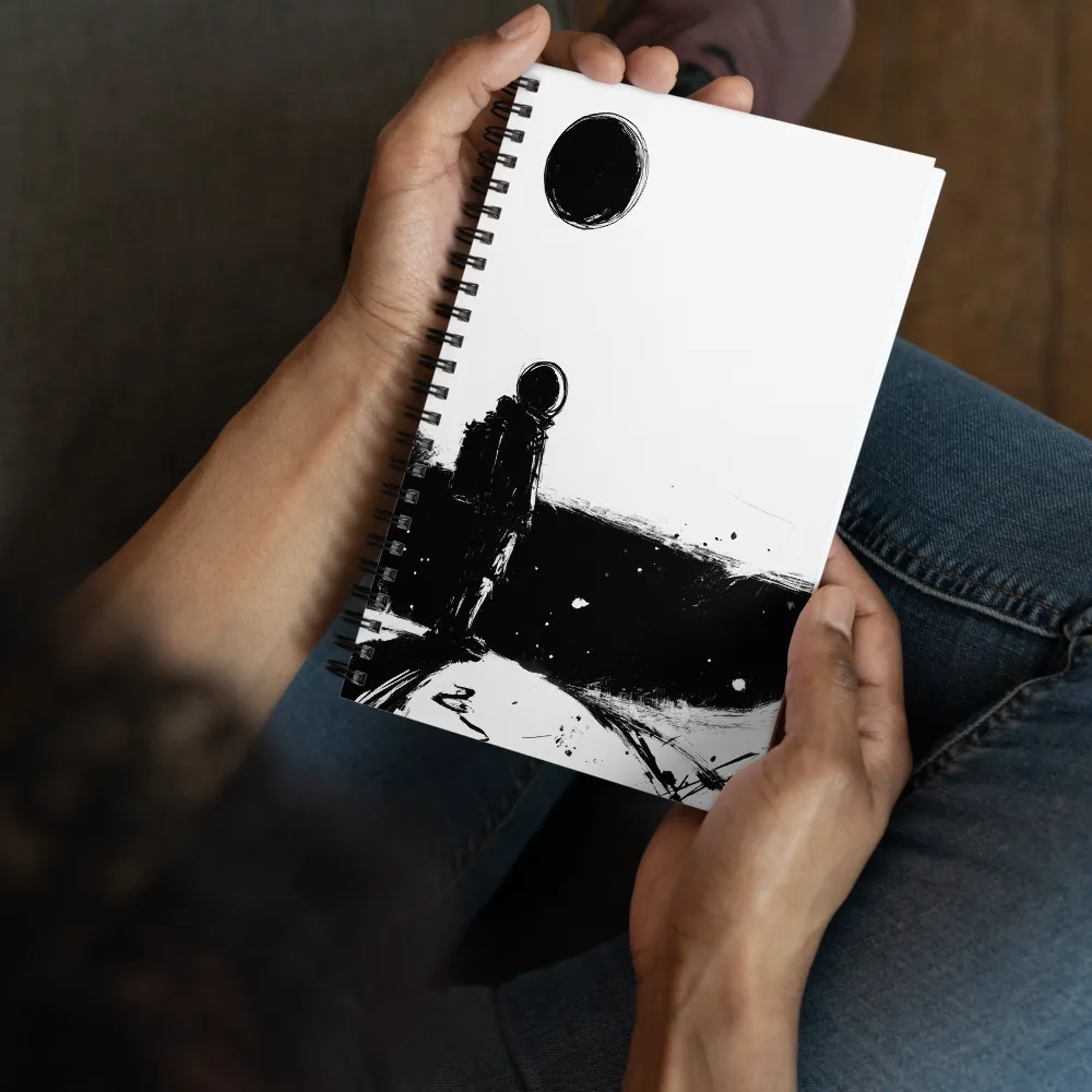 Lunar Solitude 
 Spiral Notebook | 140 pages
